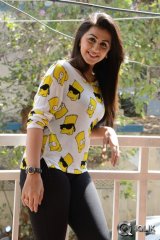 Nikki Galrani at Krishnashtami Movie Promotions